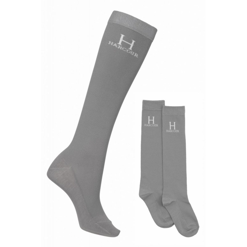 Chaussettes Badminton par 2 paire Harcour Chaussettes Badminton par 2 paire Harcour