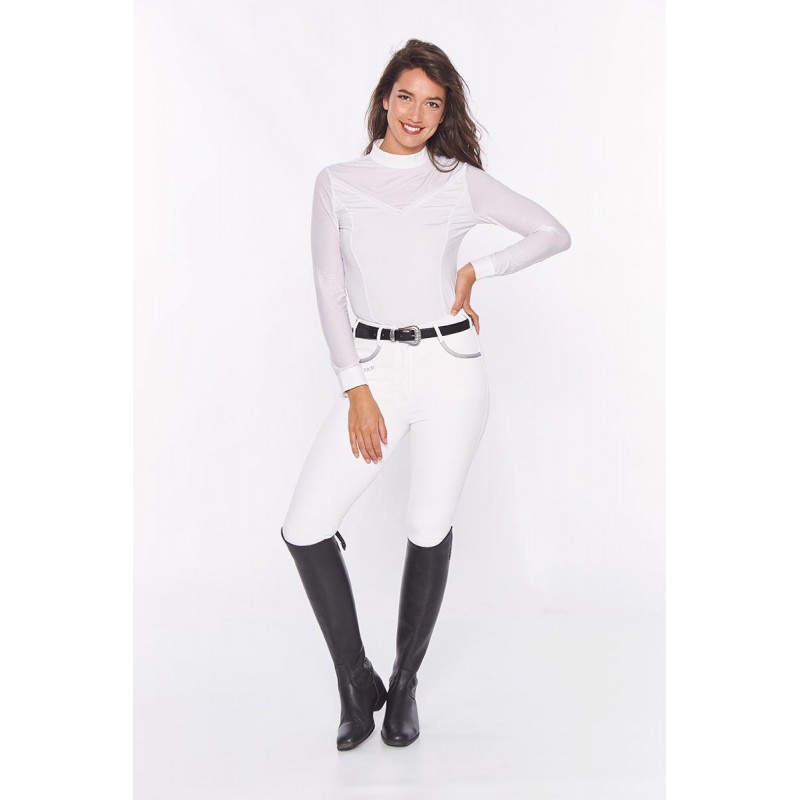 Polo concours Casall femme manches longues Harcour Polo concours Casall femme manches longues Harcour