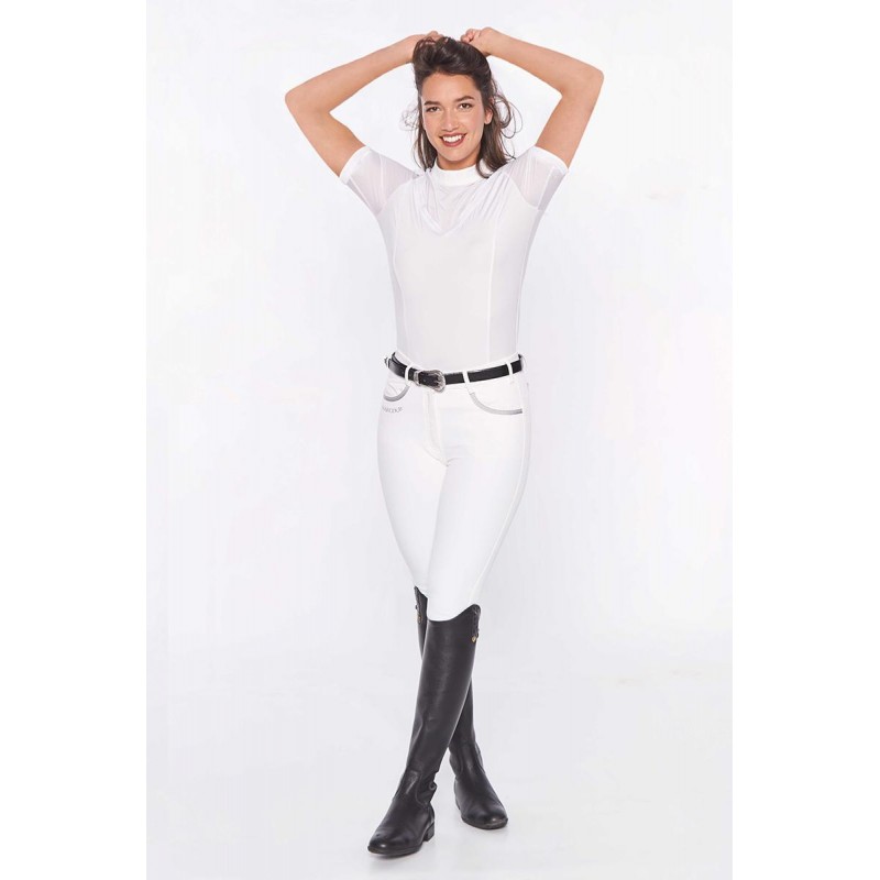 Polo concours Evita femme manches courtes Harcour Polo concours Evita femme manches courtes Harcour