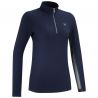 T-shirt femme leger/respirant suntech horse pilot marine face