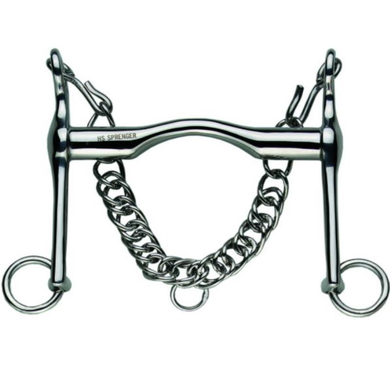 Mors Sprenger bride Sensogan Inox cheval Mors Sprenger bride Sensogan Inox cheval