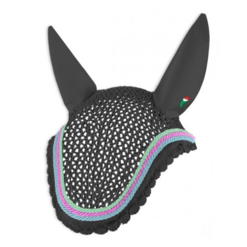 Bonnet anti-mouches personnalisable cheval Equiline Bonnet anti-mouches personnalisable cheval Equiline