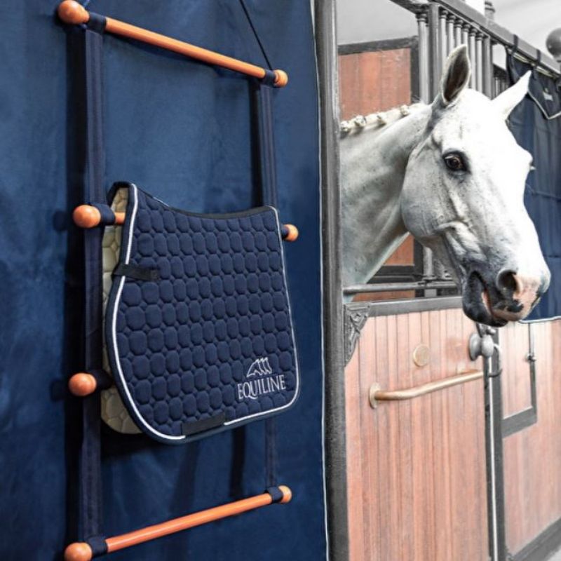 Porte tapis personnalisable bois Equiline Porte tapis personnalisable bois Equiline
