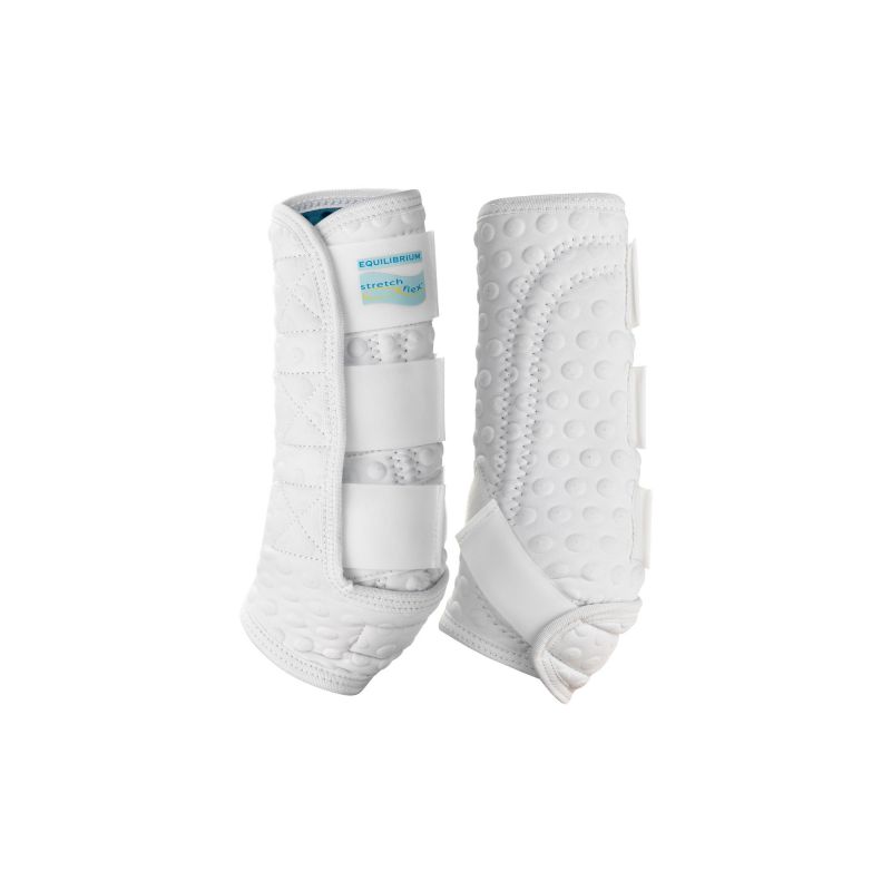 Guêtres Stretch & Flex intégrales velcro Equilibrium blanc