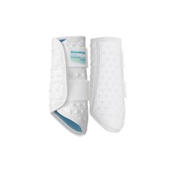 Guêtres Stretch & Flex velcro Equilibrium blanc