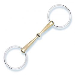 Mors 2 anneaux simple brisure STEELtec Stubben