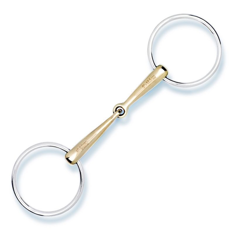 Mors 2 anneaux simple brisure STEELtec Stubben Mors 2 anneaux simple brisure STEELtec Stubben