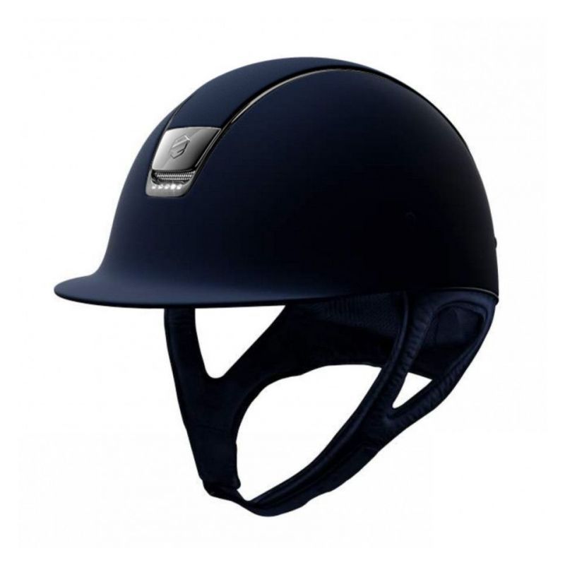 Casque shadow matt Swarovski Samshield bleu Casque shadow matt Swarovski Samshield bleu