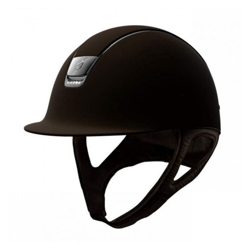 Casque shadow matt Swarovski Samshield marron