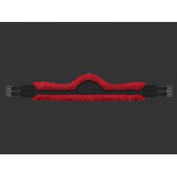 Sangle longue cheval asymétrique doublée mouton personnalisable - Mattes