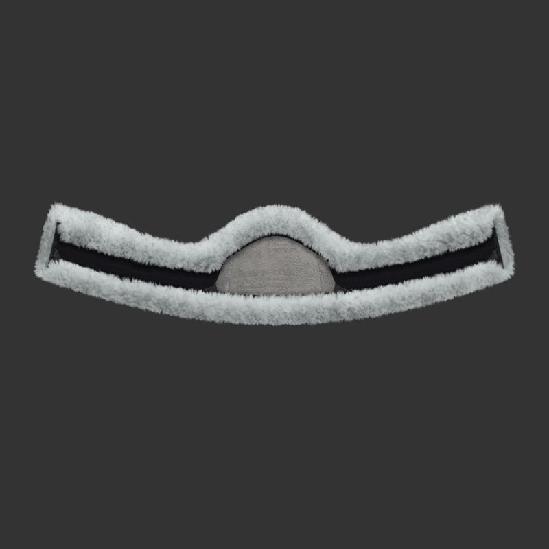 Fourreau de sangle longue cheval demi-lune Slim-Line mouton personnalisable - Mattes Fourreau de sangle longue cheval demi-lune Slim-Line mouton personnalisable - Mattes