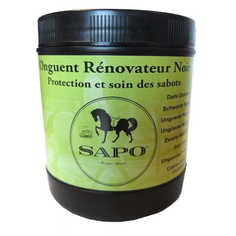 Onguent noir sabots rénovateur Sapo