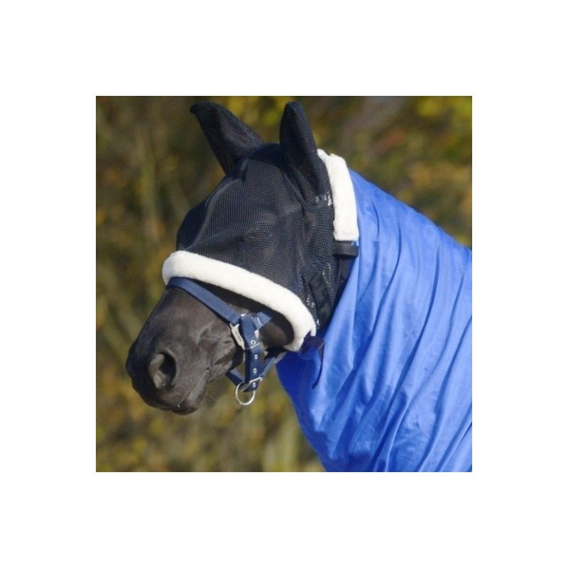 Masque anti mouches et anti-dermite cheval waldhausen Masque anti mouches et anti-dermite cheval waldhausen
