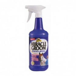 Spray Miracle groom...