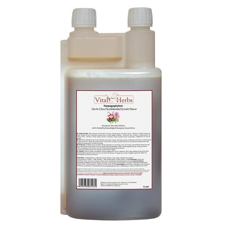 Harpagophytum liquide 1 l Vital Herbs Harpagophytum liquide 1 l Vital Herbs