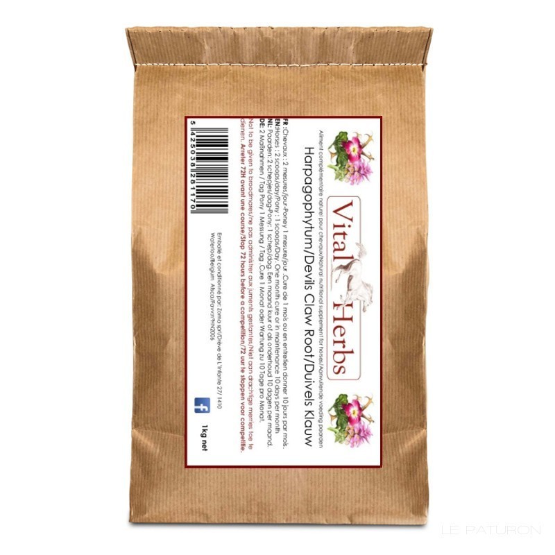 Harpagophytum granulés 1kg Vital Herbs