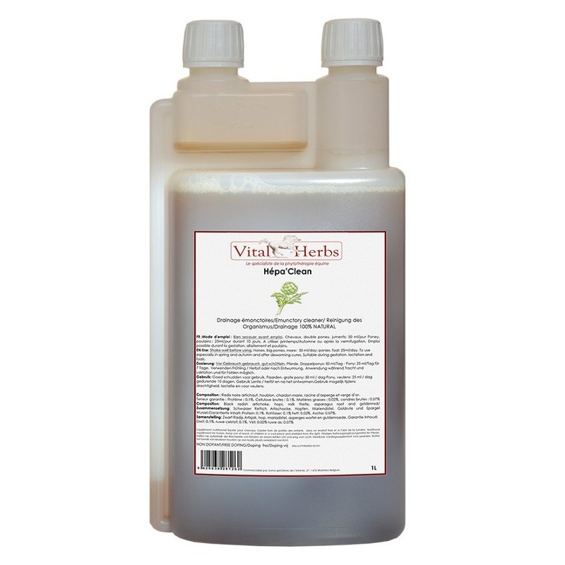 Hepa clean draineur liquide 1 l Vital Herbs