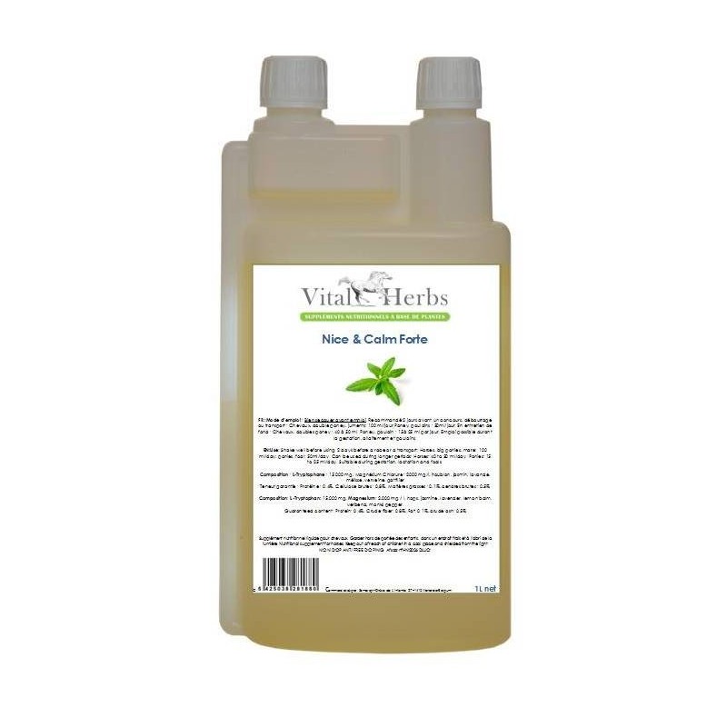 Nice and calm forte liquide - anxiété - Vital Herbs