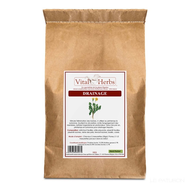 Drainage fourbure - Vital Herbs Drainage fourbure - Vital Herbs
