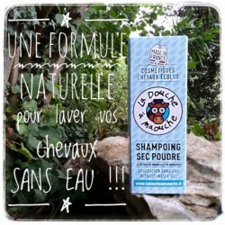 Shampoing sec poudre  douche a mouche