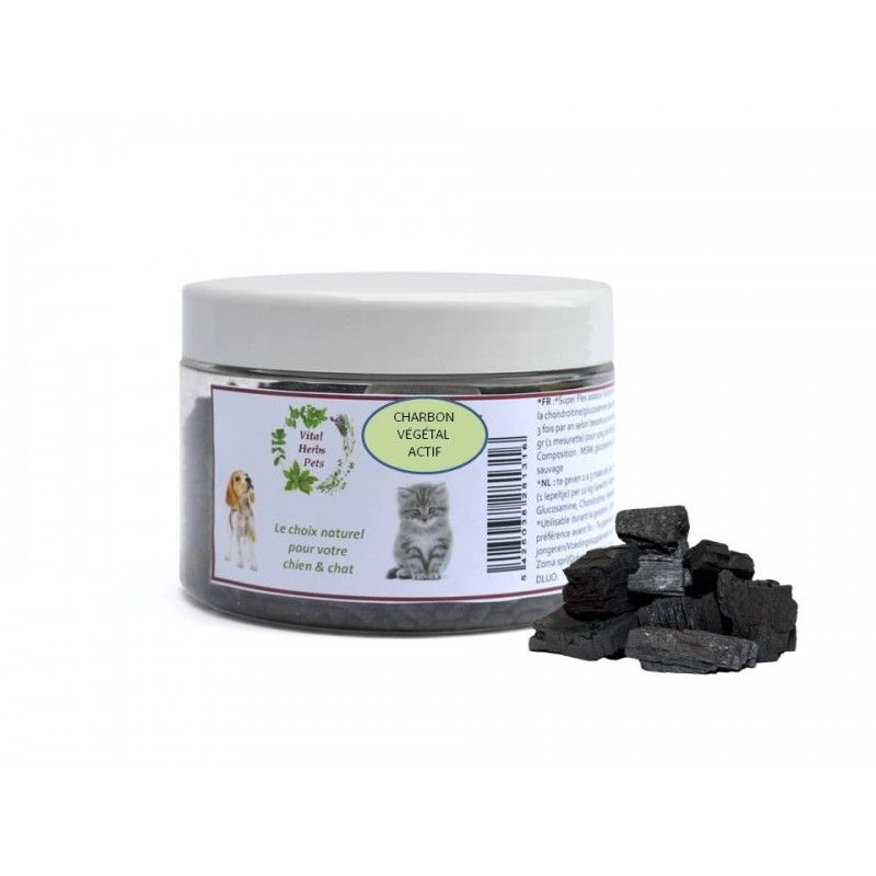 Charbon argile chien et chat Vital Herbs